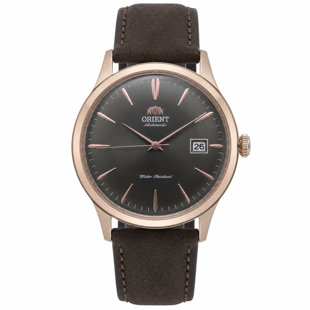 Orient Bambino Version 4 Leather Strap Bronze Dial Automatic A-AC0P04Y10B RA-AC0P04Y30B Men's Watch