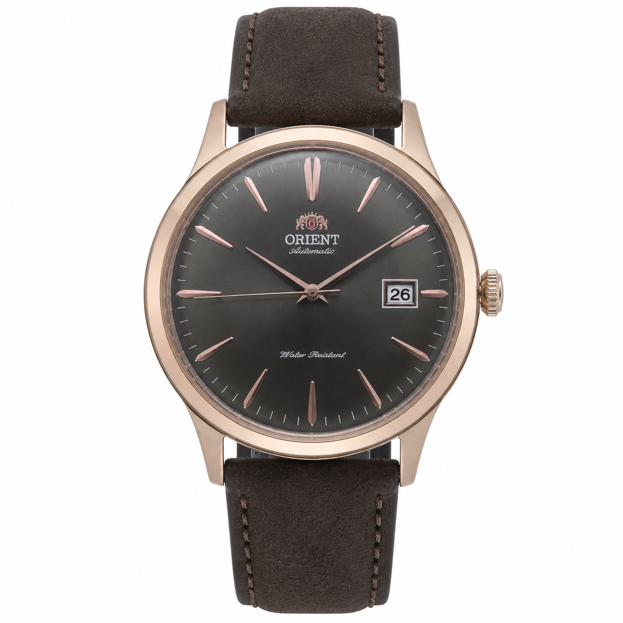 Orient Bambino Version 4 Leather Strap Bronze Dial Automatic A-AC0P04Y10B RA-AC0P04Y30B Men's Watch