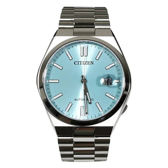 Citizen Tsuyosa Stainless Steel Ice Blue Dial Automatic NJ0151-88M Men's Watch